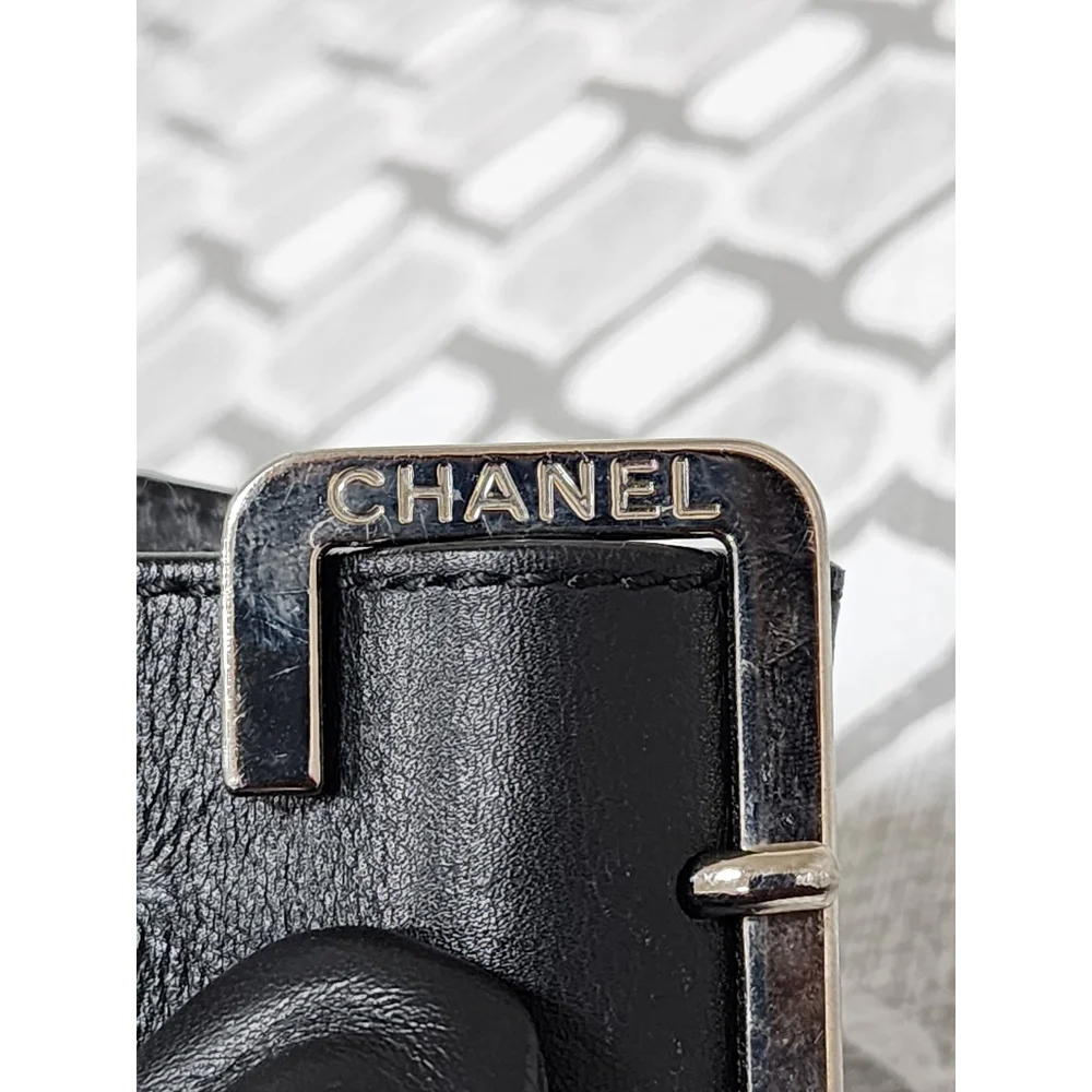Chanel 2014 Uniform Quilted Bum/Waist Bag Black